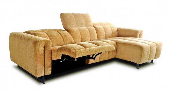 TEMPETE Angle Mridienne tissu Relaxation Electrique (en option) ou Fixe