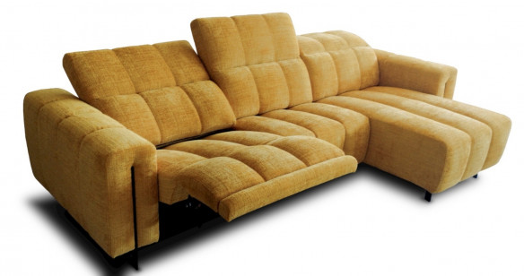 TEMPETE Angle Mridienne tissu Relaxation Electrique (en option) ou Fixe