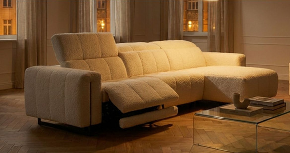 TEMPETE Angle M�ridienne tissu Relaxation Electrique (en option) ou Fixe