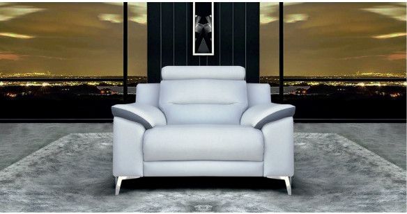 TONDO Angle Mridienne 100% Cuir Vachette Premium ou Excellium avec Relaxation lectrique ou Fixe