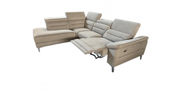 URBANO Angle 100% en tissu avec Relaxation lectrique