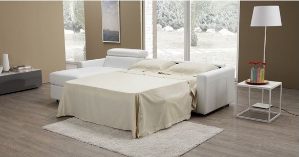 VENISE convertible express systme FAST'BED 100% Cuir Vachette Premium ou Excellium