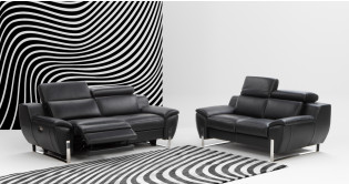 Canap� 3places relax Gauche + canap� Fixe 2 places