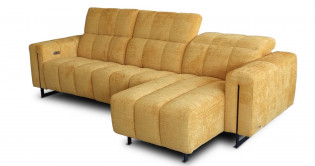 TEMPETE Angle Mridienne tissu Relaxation Electrique (en option) ou Fixe