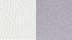 Vachette Premium B:Blanc/C: Microfibre Gris clair