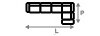 Canap d'angle 5/6places D (3 assises)