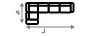 Canap d'angle 5/6places G (3 assises)