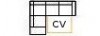 Convertible 3places Angle terminal Gauche