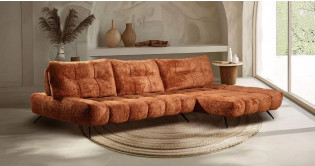 SIMBA canap� tissu enti�rement modulable Dossiers Avance-Recule