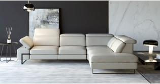 URANUS Angle terminal 100% Cuir Relaxation avec t�ti�res Electrique (en option) ou Fixe