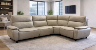 CREATION Canap� d'Angle Relaxation �lectrique (en option) ou fixe 100% Cuir ou Tissu