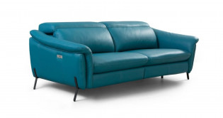 THAIS Tissu ou 100% cuir relaxation lectrique ou assise coulissante manuelle (en option)