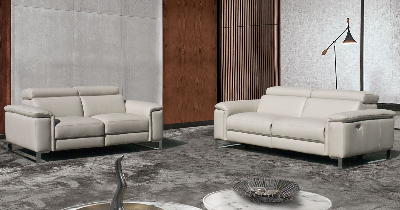 Johanna Canapé Cuir Relaxation Electrique Ou Fixe