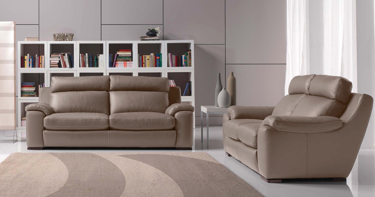 Salons Moderne Cuir confortable haut dossier sur Univers ...