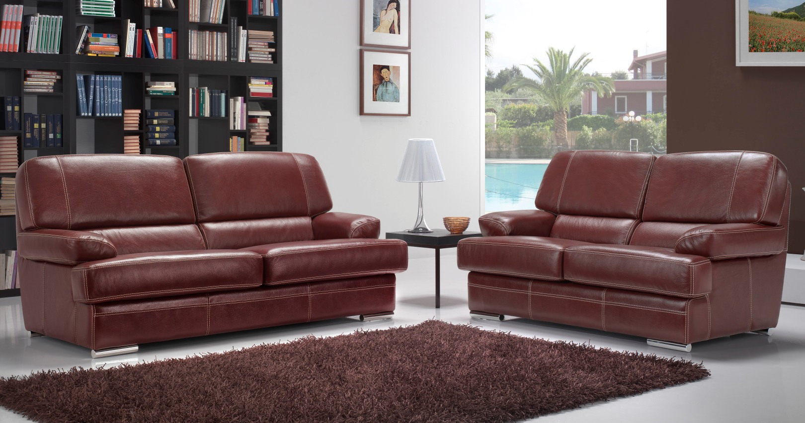 VASTO Salon 3 2 Cuir Buffle personnalisable sur Univers du cuir