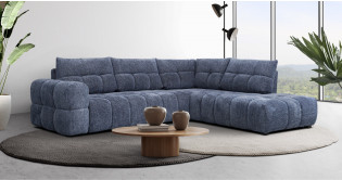 BRADLEY Canap d'angle en tissu