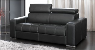 PARK convertible 100% Cuir syst�me express FAST'BED